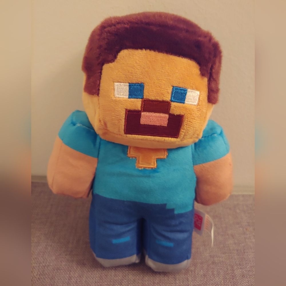 Minecraft Steve plush 9 inch toy
